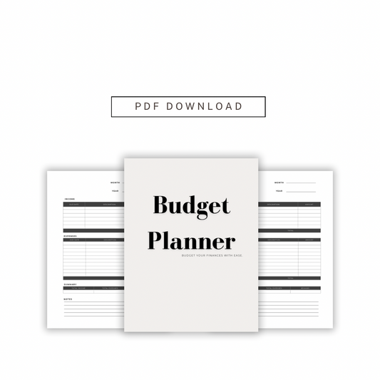 Budget Planner pdf